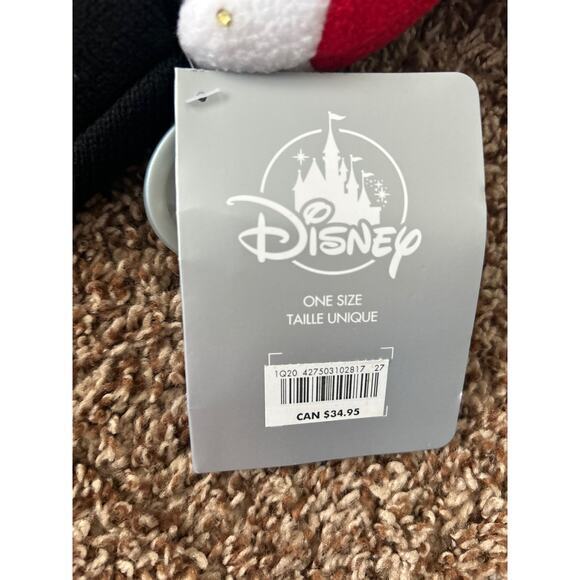 NWT Disney Mickey Mouse Christmas Holiday Beanie Knitted Hat/Cap - Picture 3 of 3